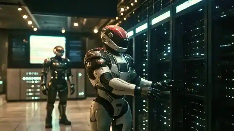AI Hosting Background